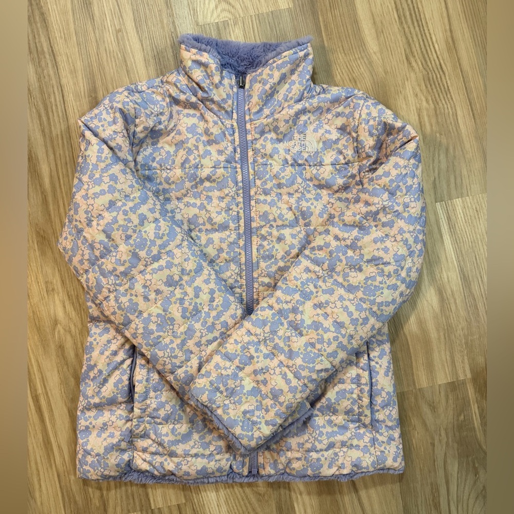 The North Face Kids Jacket - Purple and Cream